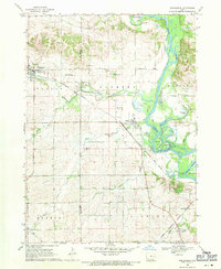 Shellsburg 1968 topographic map thumbnail