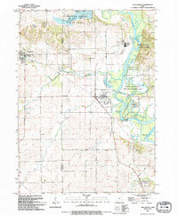 Shellsburg 1993 topographic map thumbnail