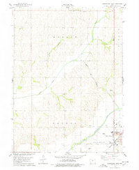 Shenandoah West 1978 topographic map thumbnail