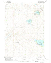 Silver Lake 1972 topographic map thumbnail