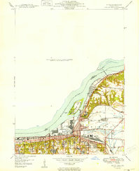 Silvis 1949 topographic map thumbnail
