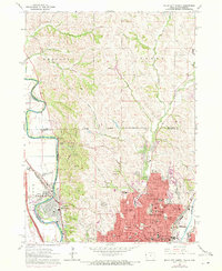 Sioux City North 1963 topographic map thumbnail