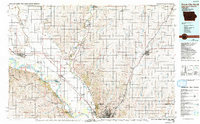 Sioux City North 1986 topographic map thumbnail
