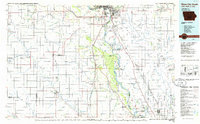 Sioux City South 1986 topographic map thumbnail