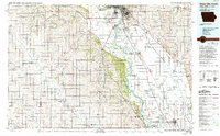 Sioux City South 1986 topographic map thumbnail