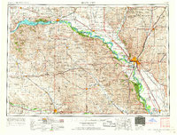 Sioux City 1955 topographic map thumbnail