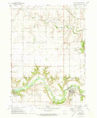 Sioux Rapids 1971 topographic map thumbnail