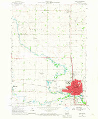 Spencer 1966 topographic map thumbnail