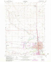 Spencer 1966 topographic map thumbnail