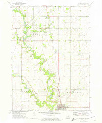 St. Ansgar topographic map thumbnail