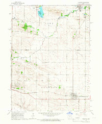Stanwood 1965 topographic map thumbnail