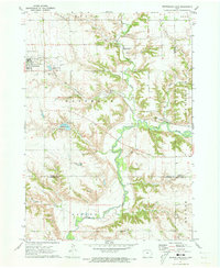 Sutherland East 1971 topographic map thumbnail