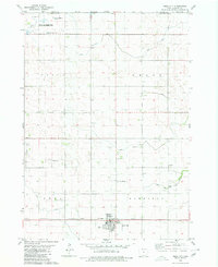 Swea City 1980 topographic map thumbnail