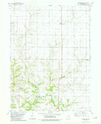 Swedesburg 1981 topographic map thumbnail