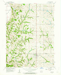 Tabor 1957 topographic map thumbnail