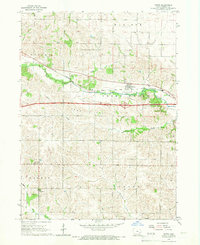 Tiffin 1965 topographic map thumbnail