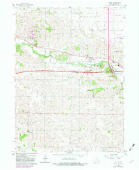 Tiffin 1965 topographic map thumbnail