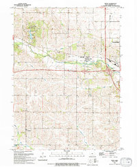 Tiffin 1994 topographic map thumbnail