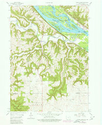 Turkey River 1957 topographic map preview