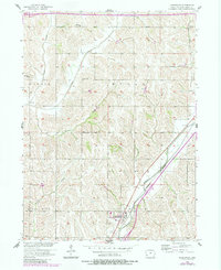 Underwood 1956 topographic map thumbnail