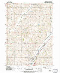 Underwood 1994 topographic map thumbnail