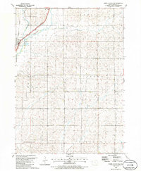 Union Center NW 1985 topographic map thumbnail