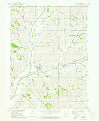 Ute 1971 topographic map preview