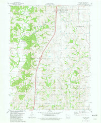 Van Wert 1981 topographic map thumbnail