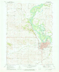 Vinton 1971 topographic map thumbnail