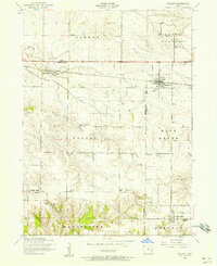 Walcott 1953 topographic map thumbnail