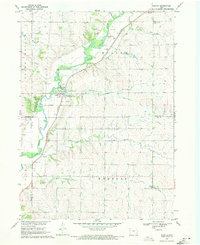 Washta 1969 topographic map thumbnail