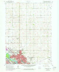 Waterloo North 1963 topographic map thumbnail