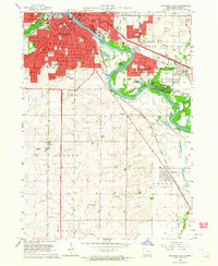 Waterloo South 1963 topographic map thumbnail