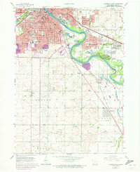 Waterloo South 1963 topographic map preview