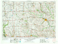 Waterloo 1954 topographic map thumbnail