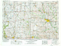 Waterloo 1954 topographic map preview