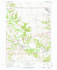 Waukee 1965 topographic map thumbnail