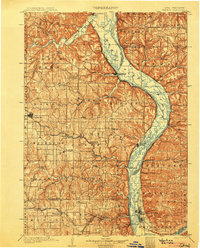 Waukon 1903 topographic map thumbnail