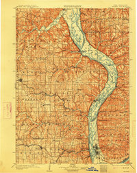 Waukon 1903 topographic map thumbnail