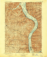 Waukon 1903 topographic map thumbnail
