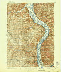 Waukon 1903 topographic map thumbnail
