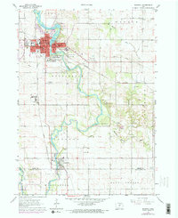 Waverly 1963 topographic map thumbnail
