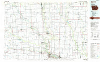 Waverly 1984 topographic map thumbnail