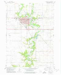 Webster City 1978 topographic map thumbnail