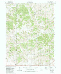 Weller 1982 topographic map thumbnail
