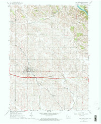 West Branch 1965 topographic map thumbnail
