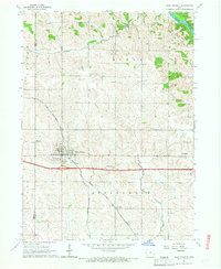 West Branch 1965 topographic map thumbnail