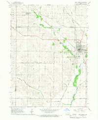 West Liberty 1965 topographic map thumbnail