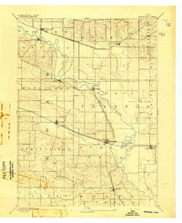 Wheatland 1894 topographic map thumbnail