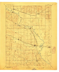 Wheatland 1894 topographic map thumbnail